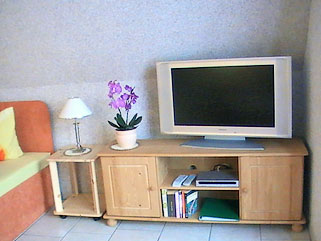 Fewo 1 Greschke - TV- Ecke